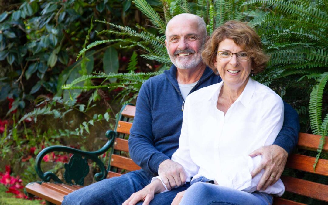 Sue and Shayne are loving life