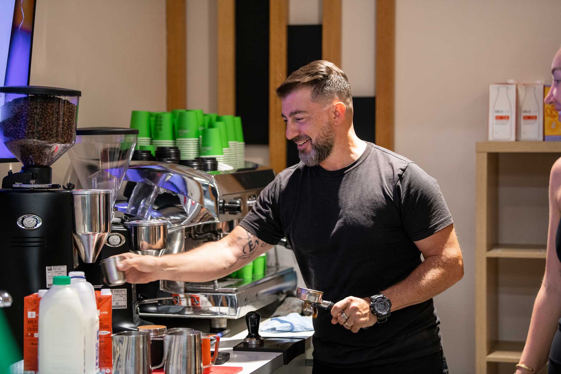 free-coffee-Friday-Tamping-Ground